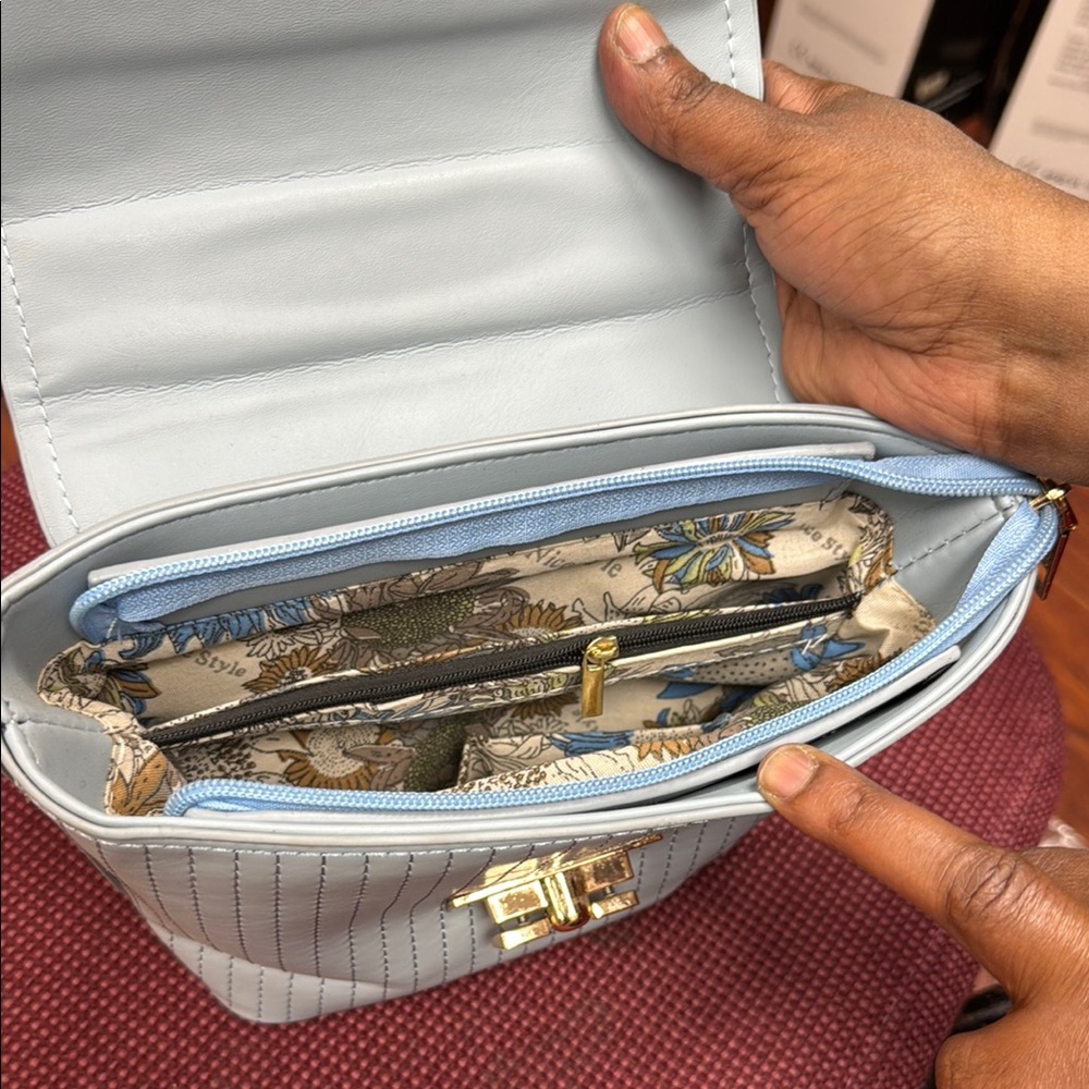 Elegant Blue Women's Bag